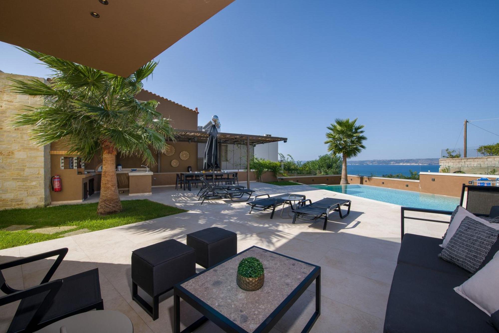 Almi-Cove Hilltop Villas Almirida Esterno foto