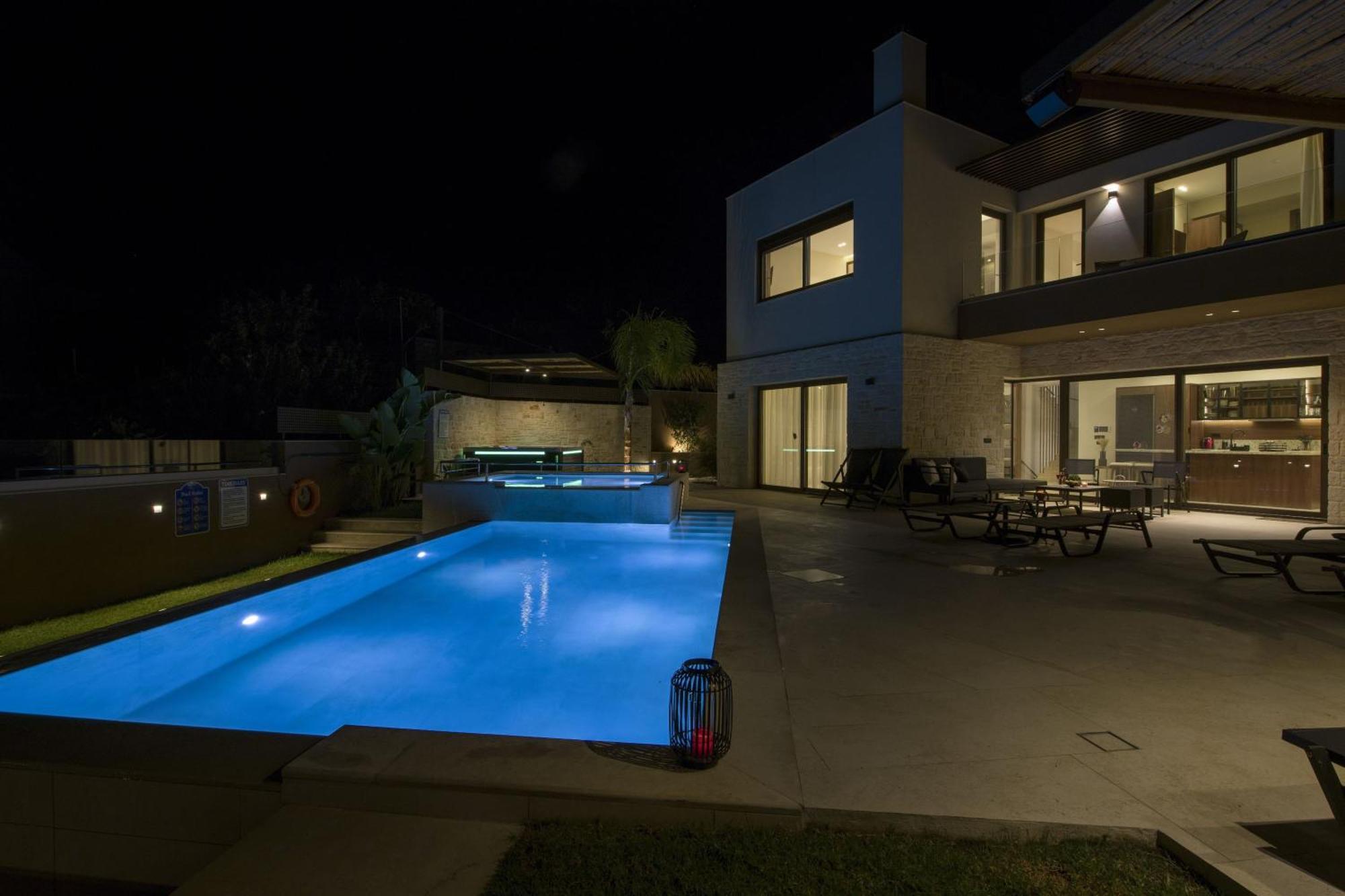 Almi-Cove Hilltop Villas Almirida Esterno foto