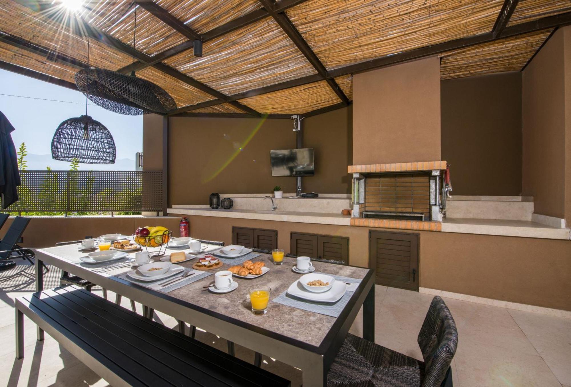Almi-Cove Hilltop Villas Almirida Esterno foto