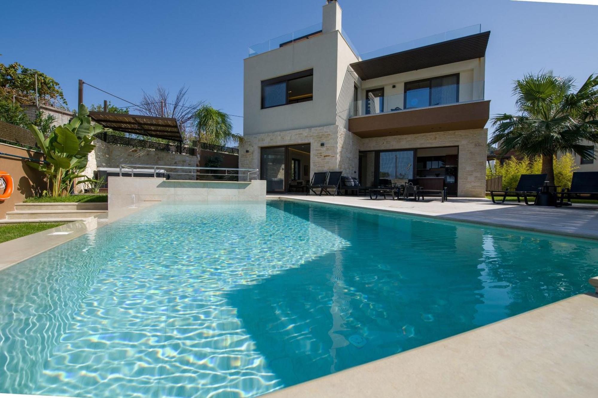Almi-Cove Hilltop Villas Almirida Esterno foto