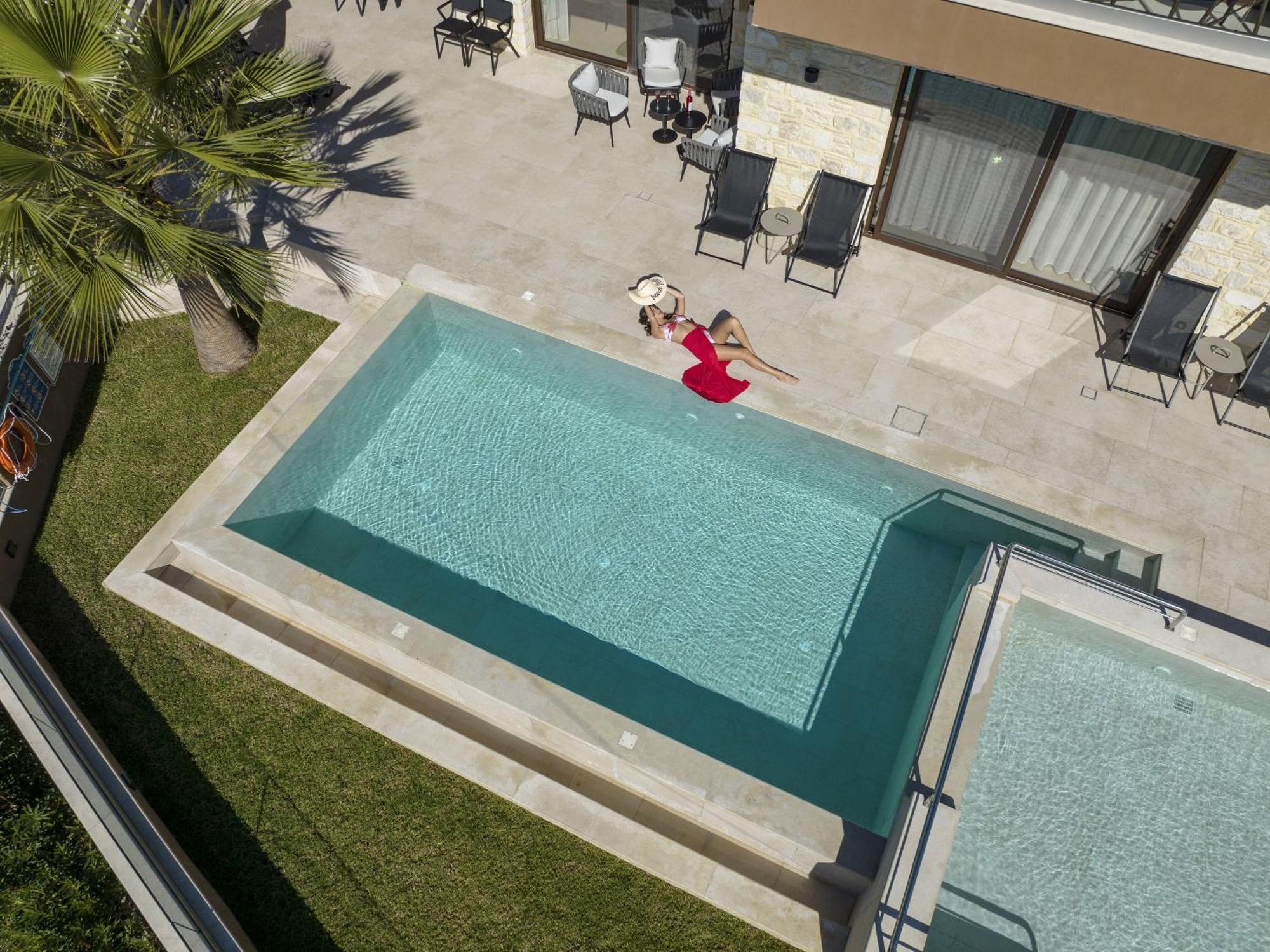 Almi-Cove Hilltop Villas Almirida Esterno foto