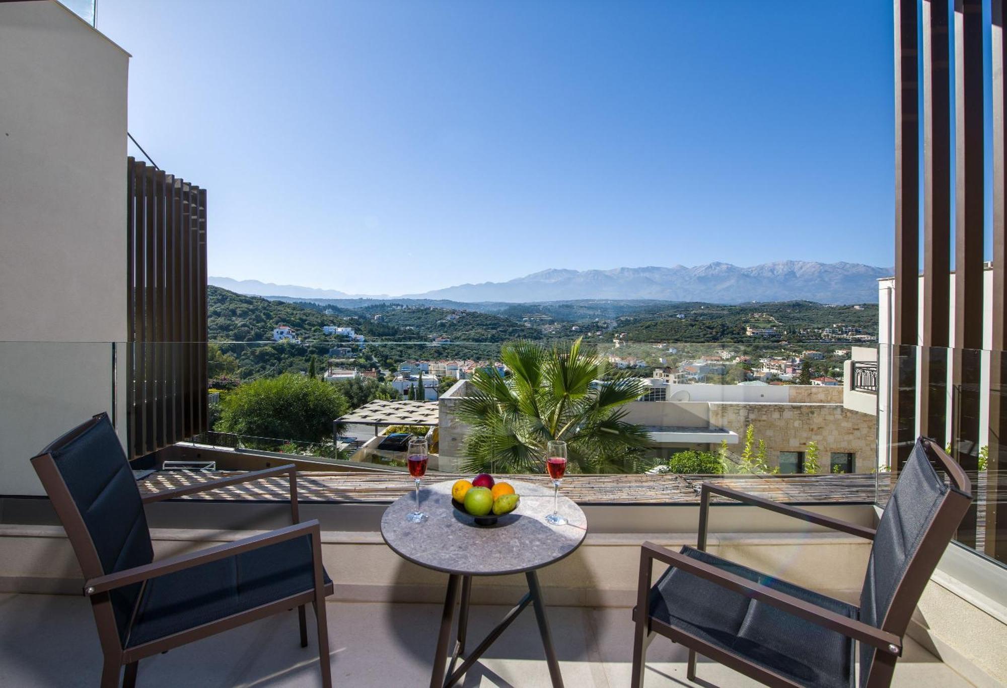 Almi-Cove Hilltop Villas Almirida Esterno foto